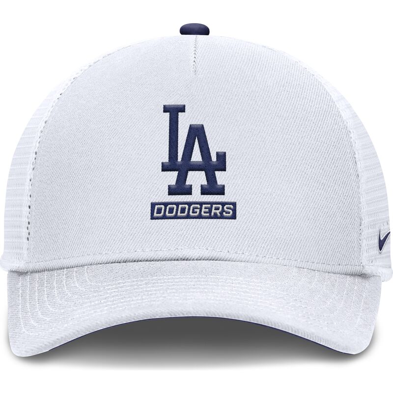 gorra-trucker-blanca-con-logo-azul-primetime-dri-fit-rise-structured-de-los-angeles-dodgers-mlb-de-nike