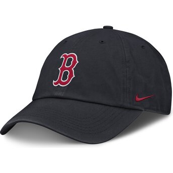 Petten gebogen marineblauw verstelbare band voor kinderen Club Unstructured Organic Cotton van Boston Red Sox MLB van Nike