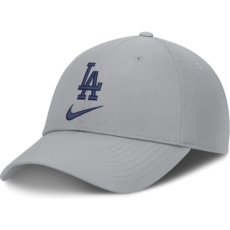 gorra-curva-gris-ajustable-primetime-club-structured-uv-poly-ripstop-de-los-angeles-dodgers-mlb-de-nike gorra-curva-gris-ajustable-primetime-club-structured-uv-poly-ripstop-de-los-angeles-dodgers-mlb-de-nike