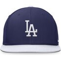petten-plat-blauw-snapback-voor-kinderen-dri-fit-pro-structured-square-bill-van-los-angeles-dodgers-mlb-van-nike