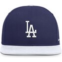gorra-plana-azul-y-blanca-snapback-nike-dri-fit-pro-structured-square-bill-de-los-angeles-dodgers-mlb-de-nike
