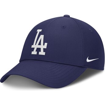 Petten gebogen blauw verstelbare band Club Structured UV Poly Ripstop van Los Angeles Dodgers MLB van Nike
