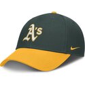 petten-gebogen-groen-verstelbaar-dri-fit-club-structured-van-oakland-athletics-mlb-van-nike