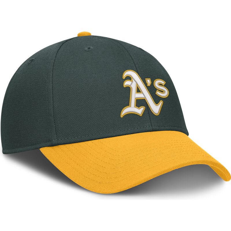 gorra-curva-verde-ajustable-dri-fit-club-structured-de-oakland-athletics-mlb-de-nike gorra-curva-verde-ajustable-dri-fit-club-structured-de-oakland-athletics-mlb-de-nike