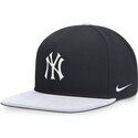 petten-plat-marineblauw-snapback-dri-fit-pro-structured-square-bill-van-new-york-yankees-mlb-van-nike