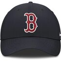 petten-gebogen-marineblauw-verstelbaar-club-structured-uv-poly-ripstop-van-boston-red-sox-mlb-van-nike