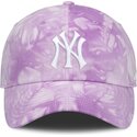 gorra-curva-violeta-ajustable-mothers-day-club-unstructured-organic-cotton-de-new-york-yankees-mlb-de-nike