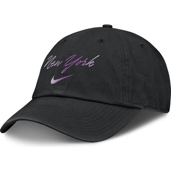 Gorra curva negra ajustable Mothers Day Club Unstructured Organic Cotton de New York Yankees MLB de Nike