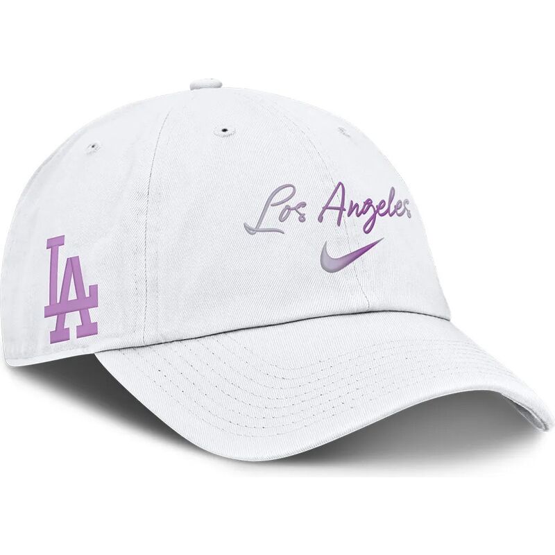 gorra-curva-blanca-ajustable-mothers-day-club-unstructured-organic-cotton-de-los-angeles-dodgers-mlb-de-nike gorra-curva-blanca-ajustable-mothers-day-club-unstructured-organic-cotton-de-los-angeles-dodgers-mlb-de-nike