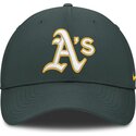 petten-gebogen-groen-verstelbare-band-club-structured-uv-poly-ripstop-van-oakland-athletics-mlb-van-nike