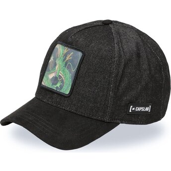 Petten gebogen zwart snapback Shenron Dragon Ball van Capslab