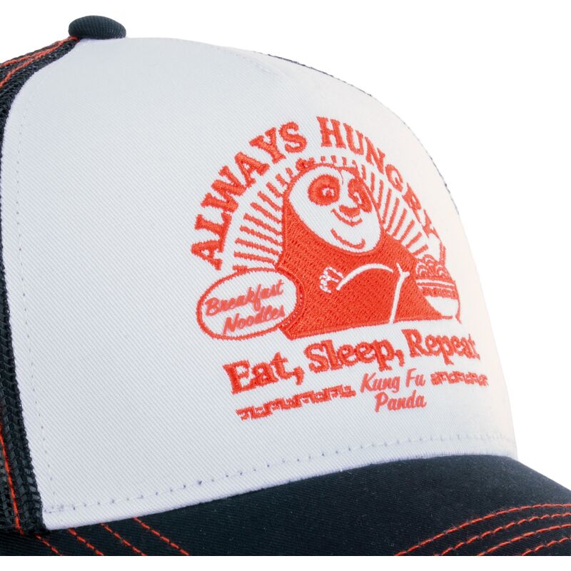 petten-gebogen-zwart-snapback-po-kung-fu-panda-van-capslab petten-gebogen-zwart-snapback-po-kung-fu-panda-van-capslab