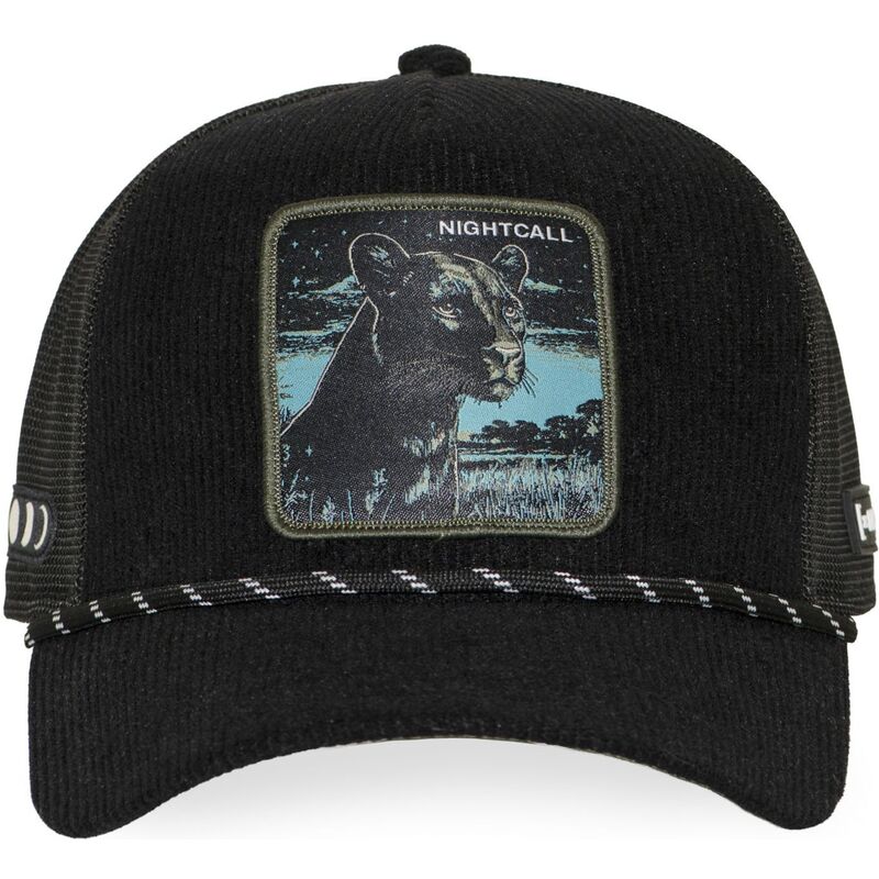 gorra-trucker-negra-pantera-nightcall-bea3-nigb-beasts-de-capslab gorra-trucker-negra-pantera-nightcall-bea3-nigb-beasts-de-capslab