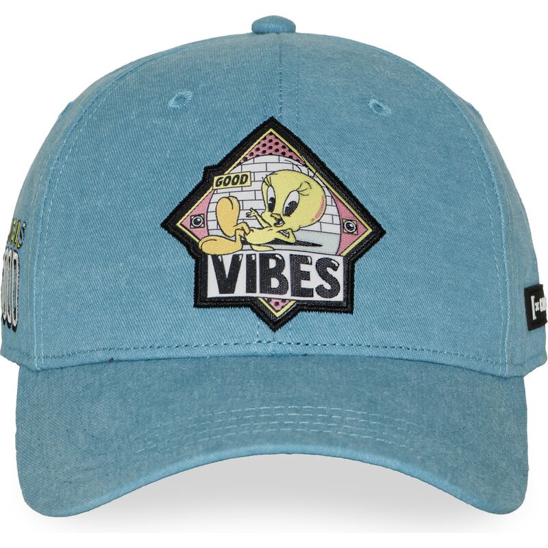 gorra-curva-azul-snapback-piolin-loo13-pcblifb-looney-tunes-de-capslab