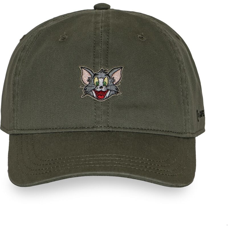 gorra-curva-verde-ajustable-tom-taj8-catb-looney-tunes-de-capslab gorra-curva-verde-ajustable-tom-taj8-catb-looney-tunes-de-capslab