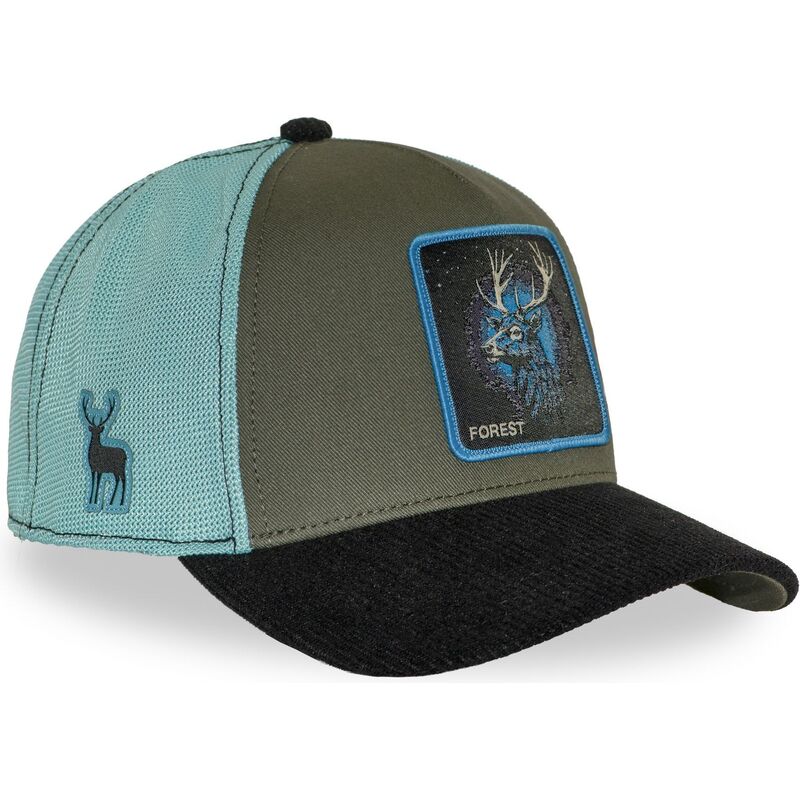 capslab-deer-bea3-forb-beasts-multicolor-trucker-hat capslab-deer-bea3-forb-beasts-multicolor-trucker-hat