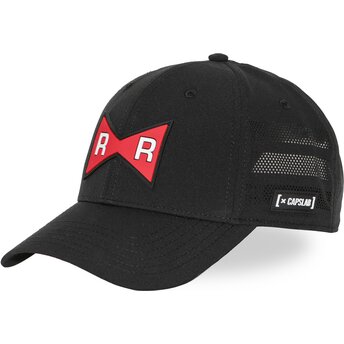 Gorra trucker negra ajustable Red Ribbon Army DB7 REDB Dragon Ball de Capslab