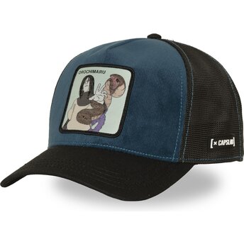 Gorra trucker azul marino Orochimaru NS6 OROB Naruto de Capslab