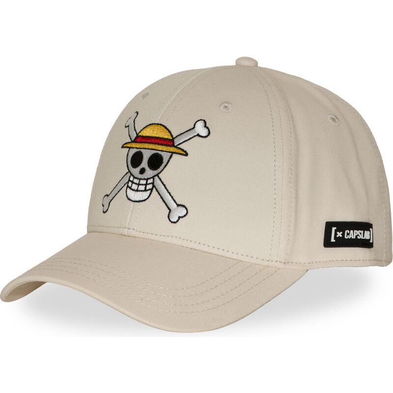 capslab-curved-brim-straw-hat-pirates-op7-skub-one-piece-beige-snapback-cap