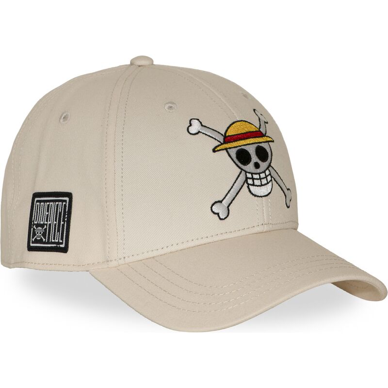 capslab-curved-brim-straw-hat-pirates-op7-skub-one-piece-beige-snapback-cap