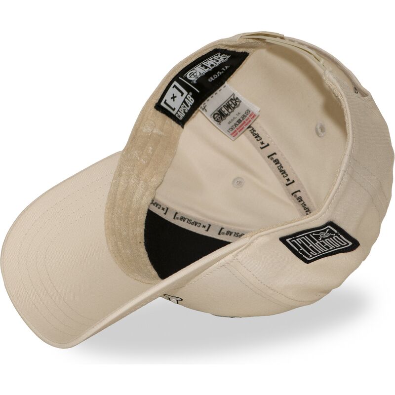 gorra-curva-beige-snapback-straw-hat-pirates-op7-skub-one-piece-de-capslab gorra-curva-beige-snapback-straw-hat-pirates-op7-skub-one-piece-de-capslab