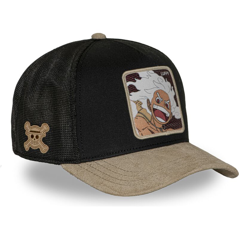 capslab-monkey-d-luffy-op7-g5b-one-piece-black-and-beige-trucker-hat capslab-monkey-d-luffy-op7-g5b-one-piece-black-and-beige-trucker-hat