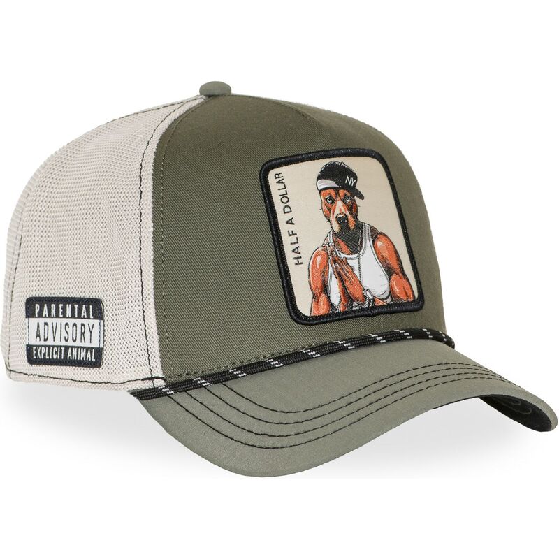 petten-gebogen-groen-snapback-half-a-dollar-hip-halfb-hip-hop-dogz-hip-hop-dogz-van-capslab