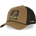 capslab-lion-guardian-bea3-liob-beasts-brown-trucker-hat