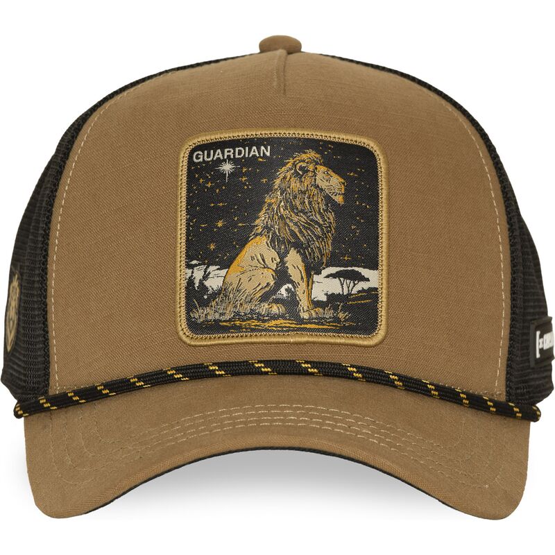 gorra-trucker-marron-leon-guardian-bea3-liob-beasts-de-capslab gorra-trucker-marron-leon-guardian-bea3-liob-beasts-de-capslab