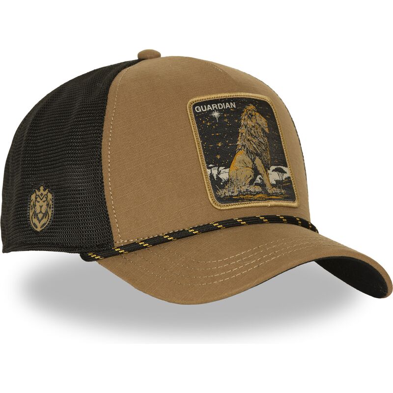 gorra-trucker-marron-leon-guardian-bea3-liob-beasts-de-capslab gorra-trucker-marron-leon-guardian-bea3-liob-beasts-de-capslab
