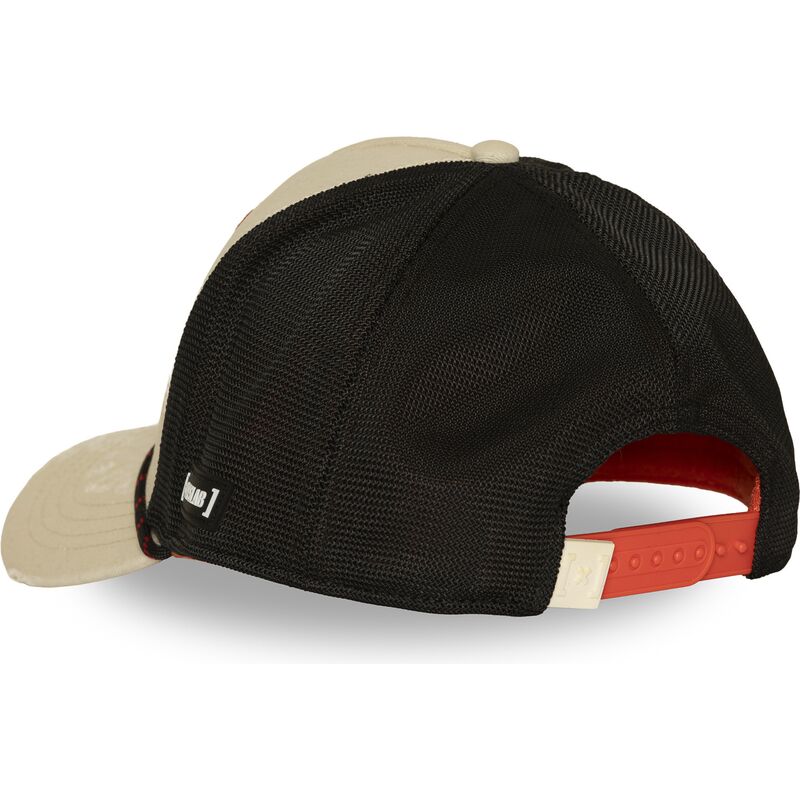 gorra-trucker-beige-y-negra-lobo-wise-bea3-wisb-beasts-de-capslab gorra-trucker-beige-y-negra-lobo-wise-bea3-wisb-beasts-de-capslab