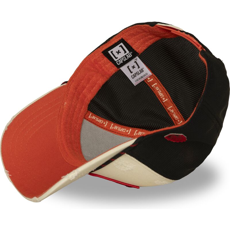 gorra-trucker-beige-y-negra-lobo-wise-bea3-wisb-beasts-de-capslab gorra-trucker-beige-y-negra-lobo-wise-bea3-wisb-beasts-de-capslab