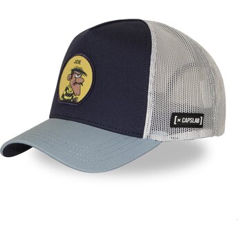 Petten gebogen marineblauw snapback LCK3 JOEB Joe Dalton Lucky Luke van Capslab