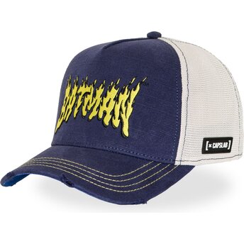 Petten gebogen marineblauw snapback DC11 PUNB Batman DC Comics van Capslab