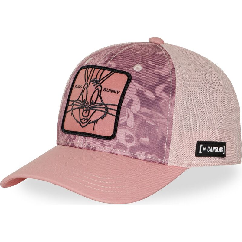 petten-gebogen-roze-snapback-bugs-bunny-looney-tunes-van-capslab petten-gebogen-roze-snapback-bugs-bunny-looney-tunes-van-capslab