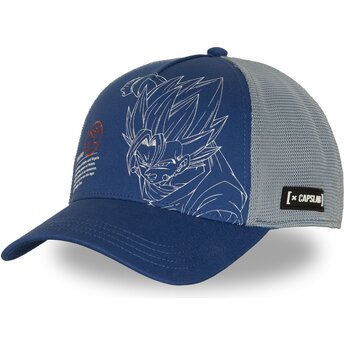 Gorra trucker azul Vegetto DBZ11 PCBITOB Dragon Ball de Capslab