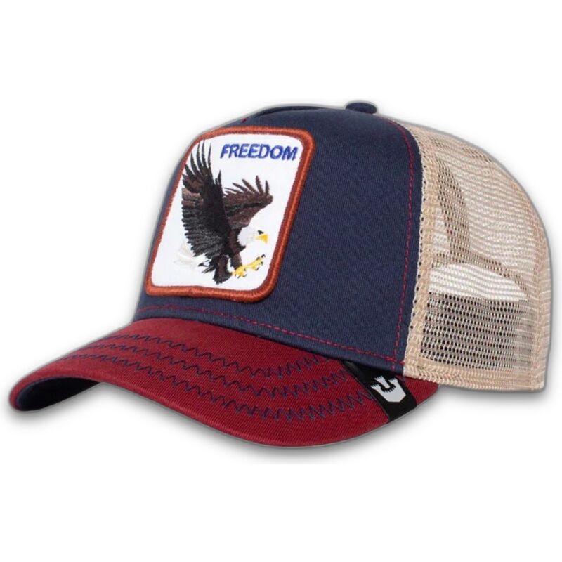 gorra-trucker-azul-marino-y-roja-aguila-the-freedom-eagle-the-farm-de-goorin-bros gorra-trucker-azul-marino-y-roja-aguila-the-freedom-eagle-the-farm-de-goorin-bros