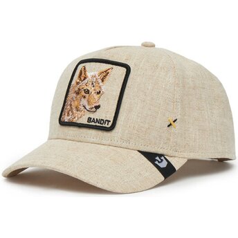 Petten gebogen beige snapback Bandit Cloth Rugged Comfort...
