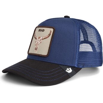 Petten gebogen meerkleurig snapback Two-Tone Skull Grit The Farm van Goorin Bros.