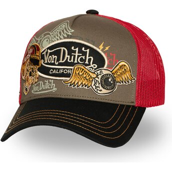Von Dutch PATCHES09 Multicolor Trucker Hat