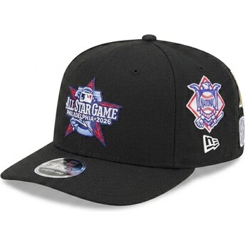 Gorra curva negra snapback 9SEVENTY Stretch Snap All Star Game Fan Pack de Philadelphia Phillies MLB de New Era