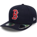 new-era-curved-brim-9seventy-stretch-snap-player-replica-boston-red-sox-mlb-navy-blue-snapback-cap