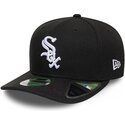 new-era-curved-brim-9seventy-stretch-snap-player-replica-chicago-white-sox-mlb-black-snapback-cap