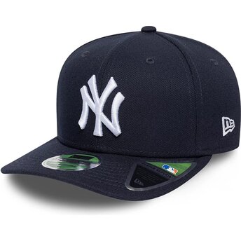 Gorra curva azul marino snapback 9SEVENTY Stretch Snap Player Replica de New York Yankees MLB de New Era