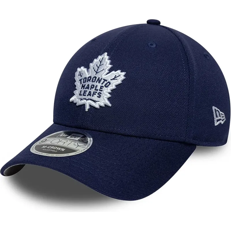 new-era-curved-brim-9forty-m-crown-team-toronto-maple-leafs-nhl-navy-blue-snapback-cap new-era-curved-brim-9forty-m-crown-team-toronto-maple-leafs-nhl-navy-blue-snapback-cap