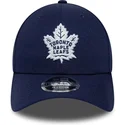 new-era-curved-brim-9forty-m-crown-team-toronto-maple-leafs-nhl-navy-blue-snapback-cap