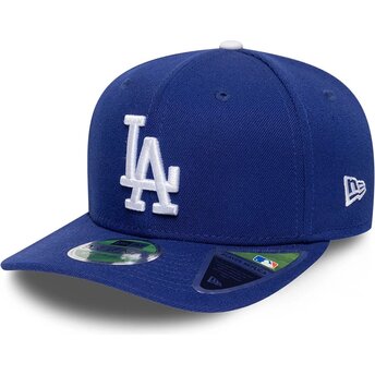 New Era Curved Brim 9SEVENTY Stretch Snap Player Replica Los Angeles Dodgers MLB Blue Snapback Cap