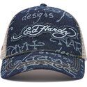 gorra-trucker-azul-marino-y-beige-don-denim-de-ed-hardy