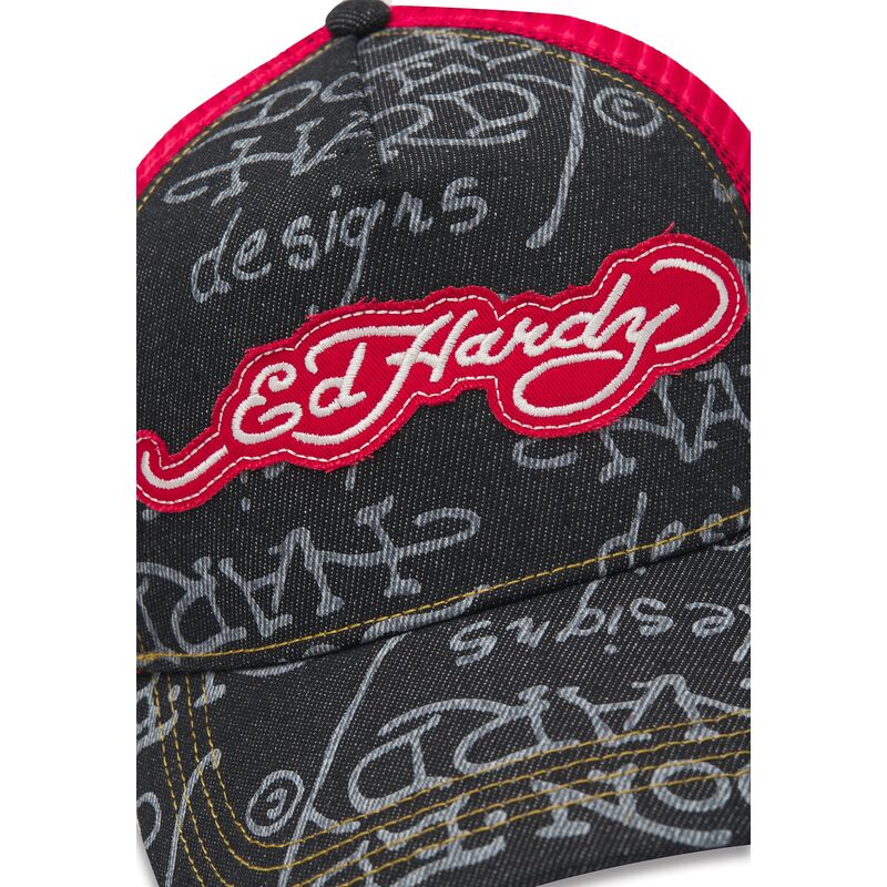 ed-hardy-don-denim-black-and-red-trucker-hat ed-hardy-don-denim-black-and-red-trucker-hat