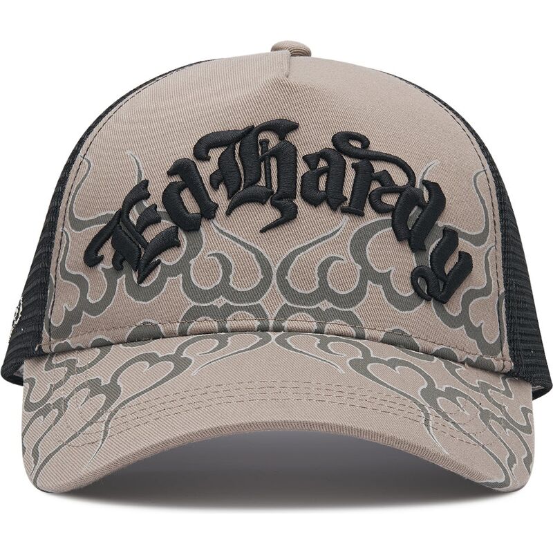 gorra-trucker-gris-y-negra-flaming-de-ed-hardy
